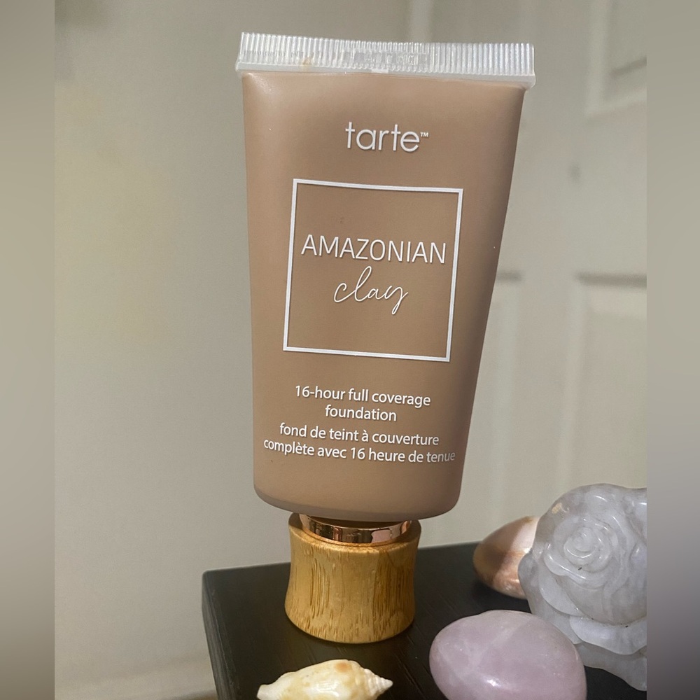 TARTE 16 Hour Amazonian clay foundation Tan Deep Sand like new